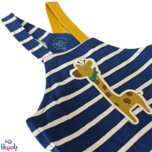 ست دو تیکه بلوز و بیلر پسرانه نیلی طرح فرندز