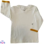 ست دو تیکه بلوز و بیلر پسرانه نیلی طرح فرندز