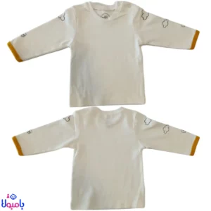 ست دو تیکه بلوز و بیلر پسرانه نیلی طرح فرندز