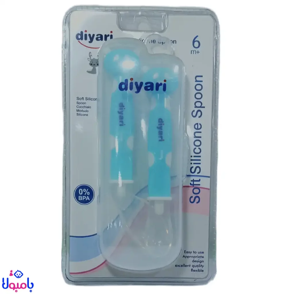 قاشق سرسیلیکونی قاب دار خرس دیاری Diyari