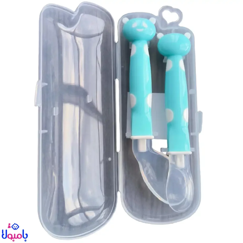 قاشق سرسیلیکونی قاب دار خرس دیاری Diyari