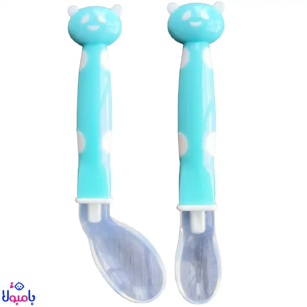 قاشق سرسیلیکونی قاب دار خرس دیاری Diyari