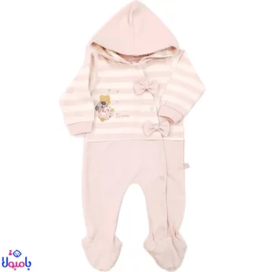 سرهمی جوراب دار دخترانه دانالو طرح ویولت