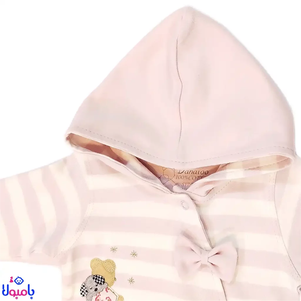 سرهمی جوراب دار دخترانه دانالو طرح ویولت