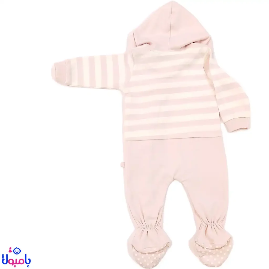 سرهمی جوراب دار دخترانه دانالو طرح ویولت