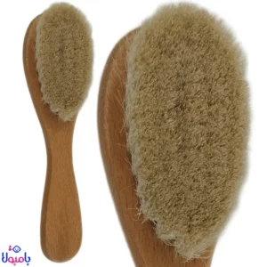 شانه برس چوبی گرد کودک 3 تیکه