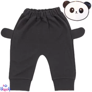 شلوار طوسی زغالی پاندا بچگانه Chicco