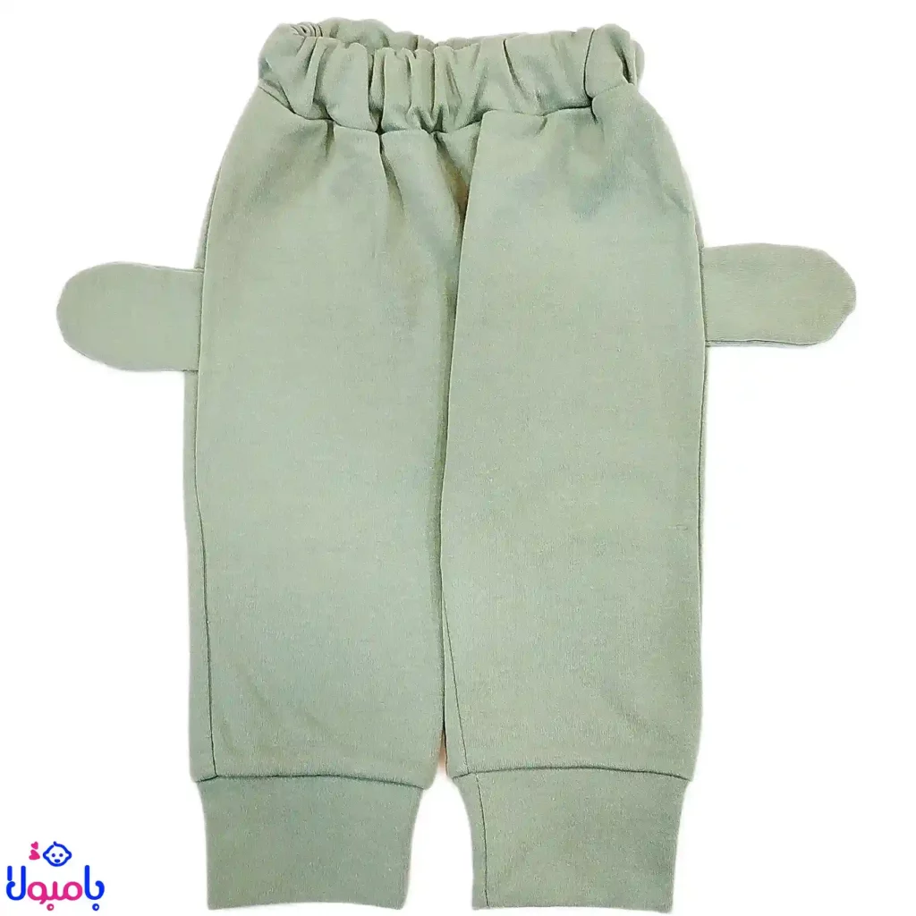 شلوار سبزآبی خرسی بچگانه Chicco