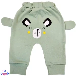 شلوار سبزآبی خرسی بچگانه Chicco