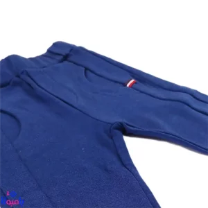 شلوار آبی نفتی پسرانه طرح ماشین