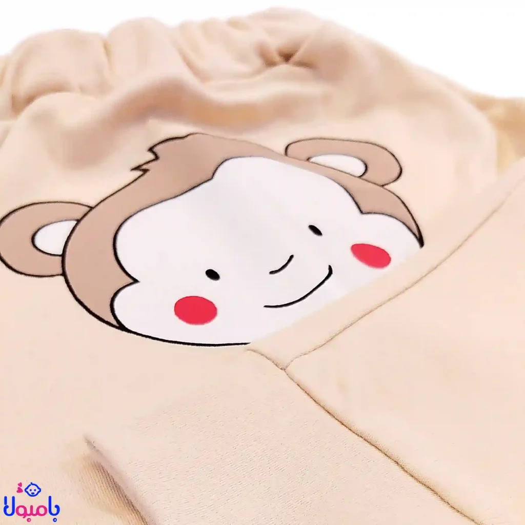 شلوار کرم میمون بچگانه Chicco