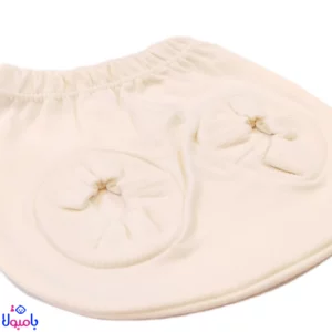 شورت عینکی سفید ساده جونیورز
