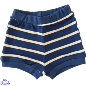 شورت پا دار پسرانه نیلی طرح فرندز