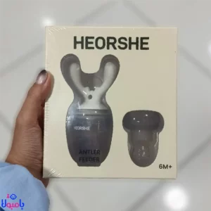 میوهخوری سیلیکونی صورتی هی اور شی مخصوص نوزاد