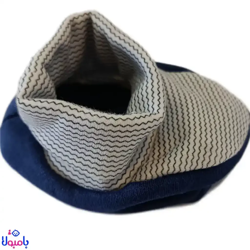 پاپوش نوزادی نیلی طرح ماشین