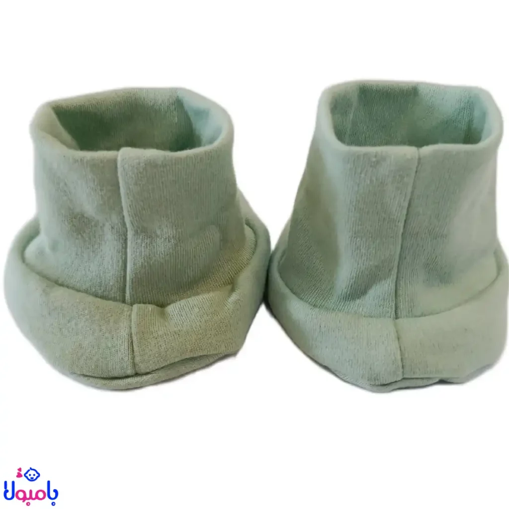 پاپوش نوزادی نیلی طرح یونیکورن