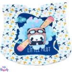 پیشبند بزرگ اولدوز | پیشبند مخمل نرم و ضد آب برای نوزادان از 9 ماهگی