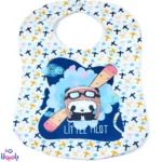 پیشبند بزرگ اولدوز | پیشبند مخمل نرم و ضد آب برای نوزادان از 9 ماهگی