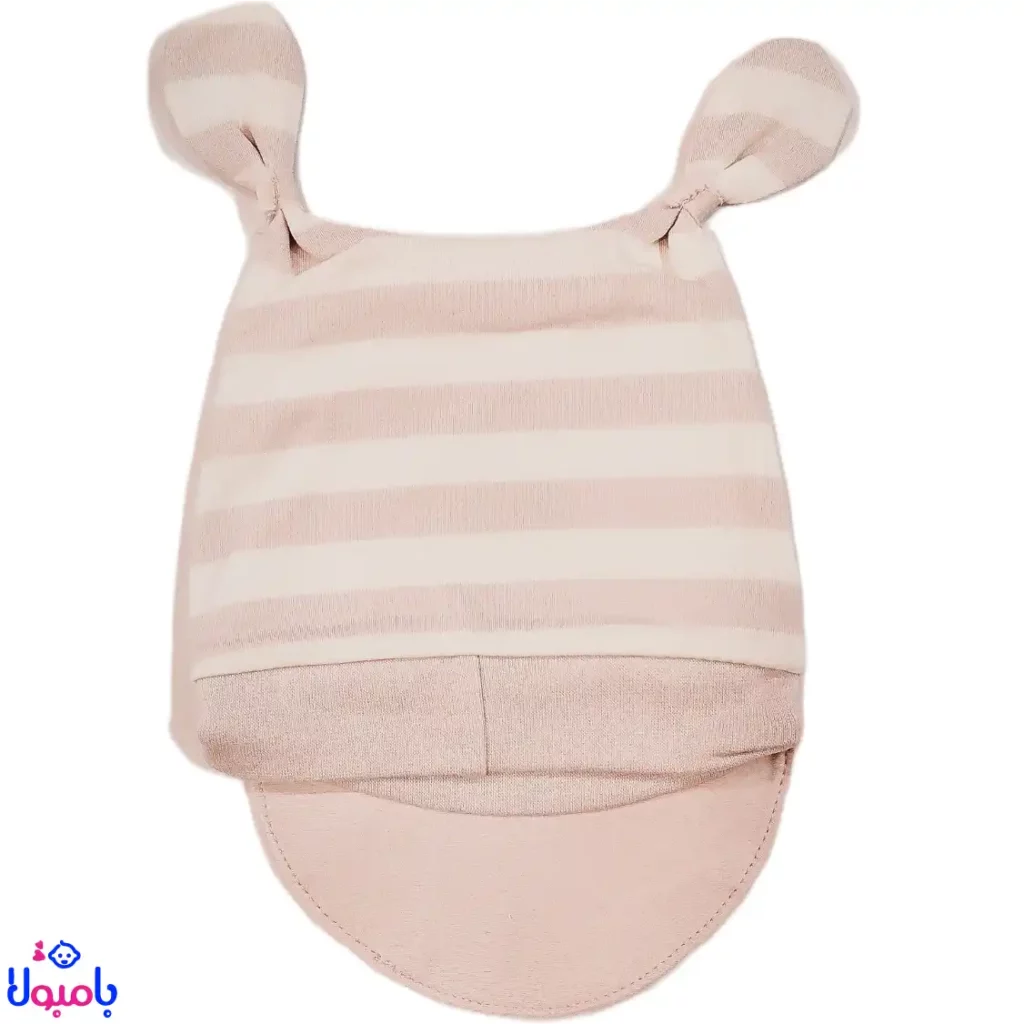 کلاه نقاب دار نوزادی دانالو طرح ویولت