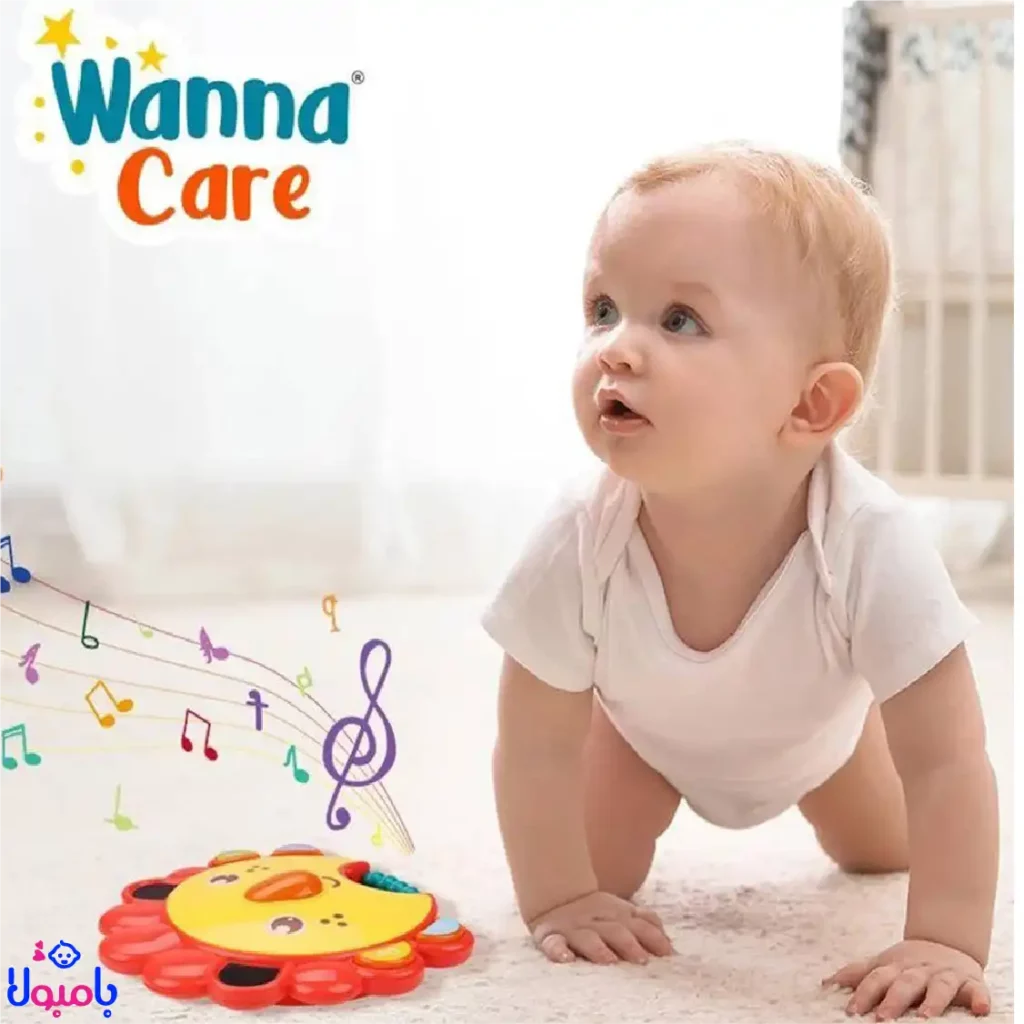 اسباب بازی موزیکال پیانو هانگر مدل شیر