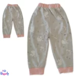 ست 5 تیکه نوزادی دخترونه صورتی ترمه طرح اسب