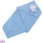 حوله نوزادی آبی طرح خرگوش
