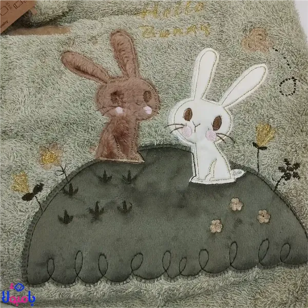 ست حوله 5تیکه سبز مادرکر