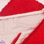 پتو دورپیچ گوجه ای نوزادی