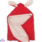پتو دورپیچ گوجه ای نوزادی