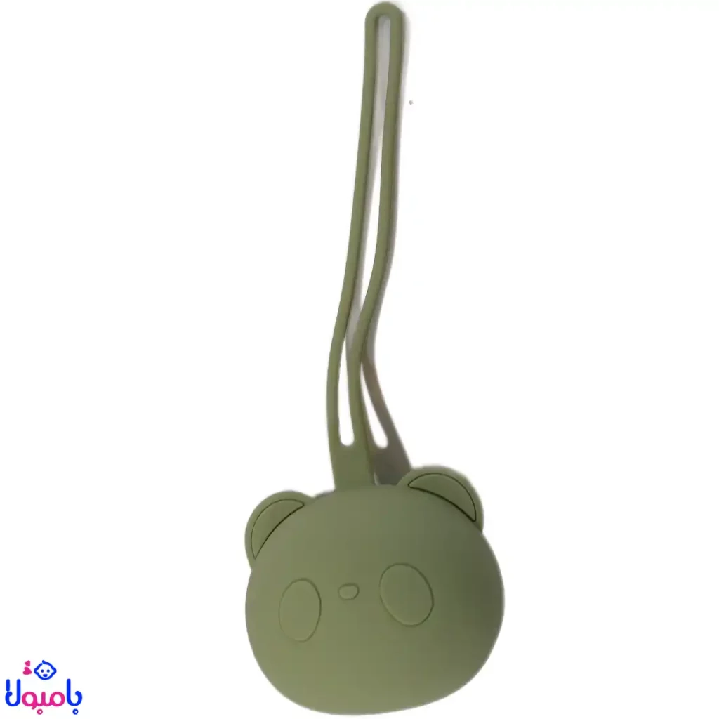 قاب پستانک سیلیکونی خرسی