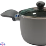 ست 3 پارچه قابلمه و تابه کودک طوسی Helena