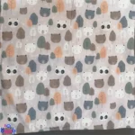 پتو دورپیچ کلاهدار نوزاد سلام کوچولو 68*68سانتی متر