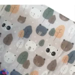 پتو دورپیچ کلاهدار نوزاد سلام کوچولو 68*68سانتی متر