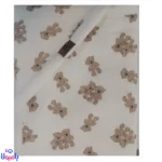 پتو دورپیچ کلاهدار موسلین بی بی لایک 80*78 سانتی متر