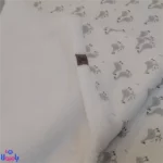 پتو دورپیچ کلاهدار موسلین بی بی لایک 80*78 سانتی متر