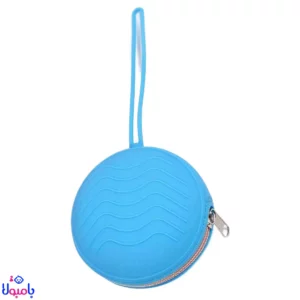 قاب پستانک سیلیکونی زیپدار رنگی