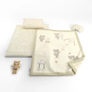 سرویس خواب 4تکه نوزاد رزبرن Bear And Kite
