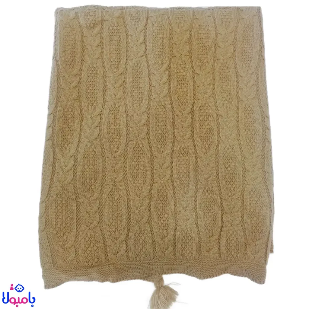 پتو دورپیچ کلاهدار بافت 90x88 سانتیمتر