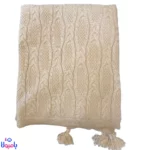 پتو دورپیچ کلاهدار بافت 90x88 سانتیمتر