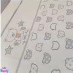 پتو دورپیچ پنبه ای موسلین80*80سانتیمترEkebaby