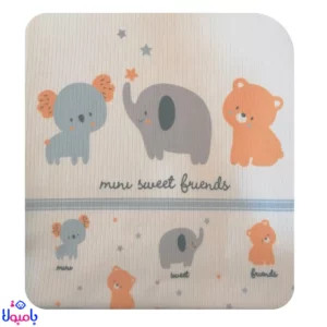 پتو دورپیچ پنبه ای موسلین80*80سانتیمترEkebaby