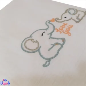 پتو دورپیچ کلاهدارنخ پنبه دونالو 78*80سانتیمتر